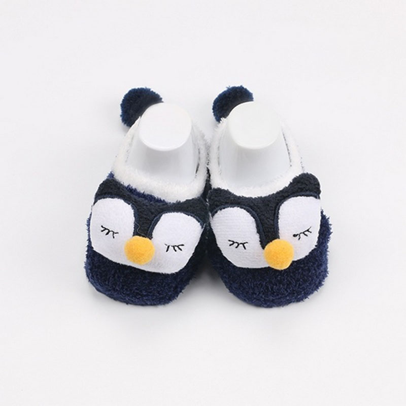 Baby Feather-Yarn Floor Socks