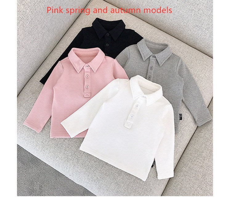Baby Long-Sleeve Polo Tee