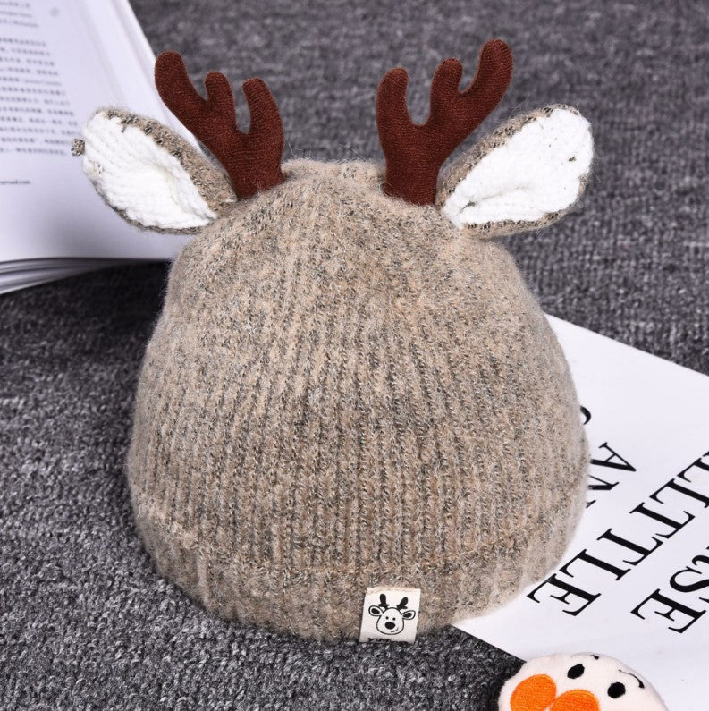 Baby Warm Knit Pom Hat