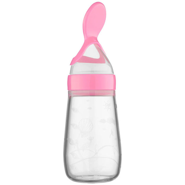 Silicone Cereal Feeding Spoon