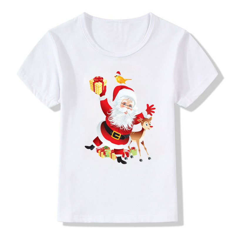 Kids' Christmas Cartoon Tee