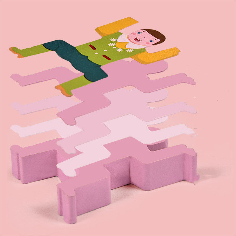 Wooden Building Block Set