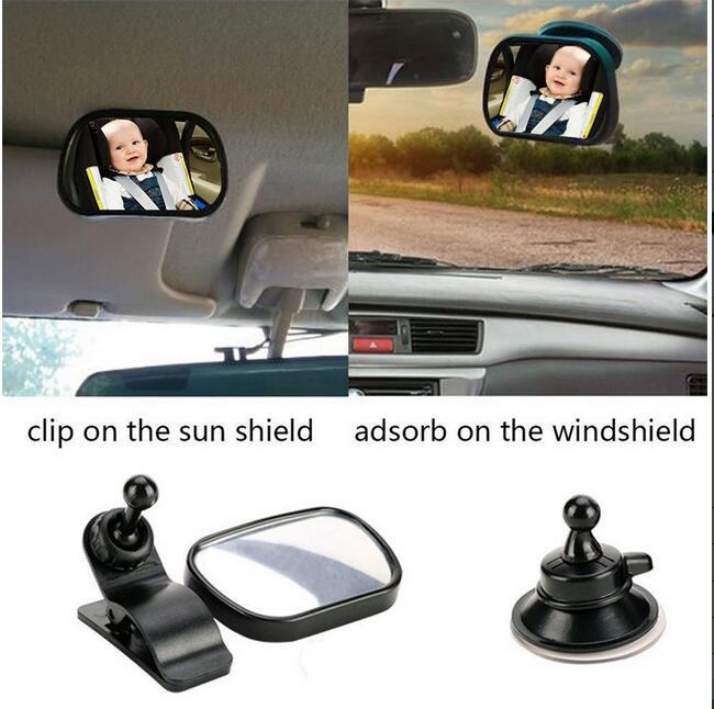 Wide-Angle Car Baby Mirror