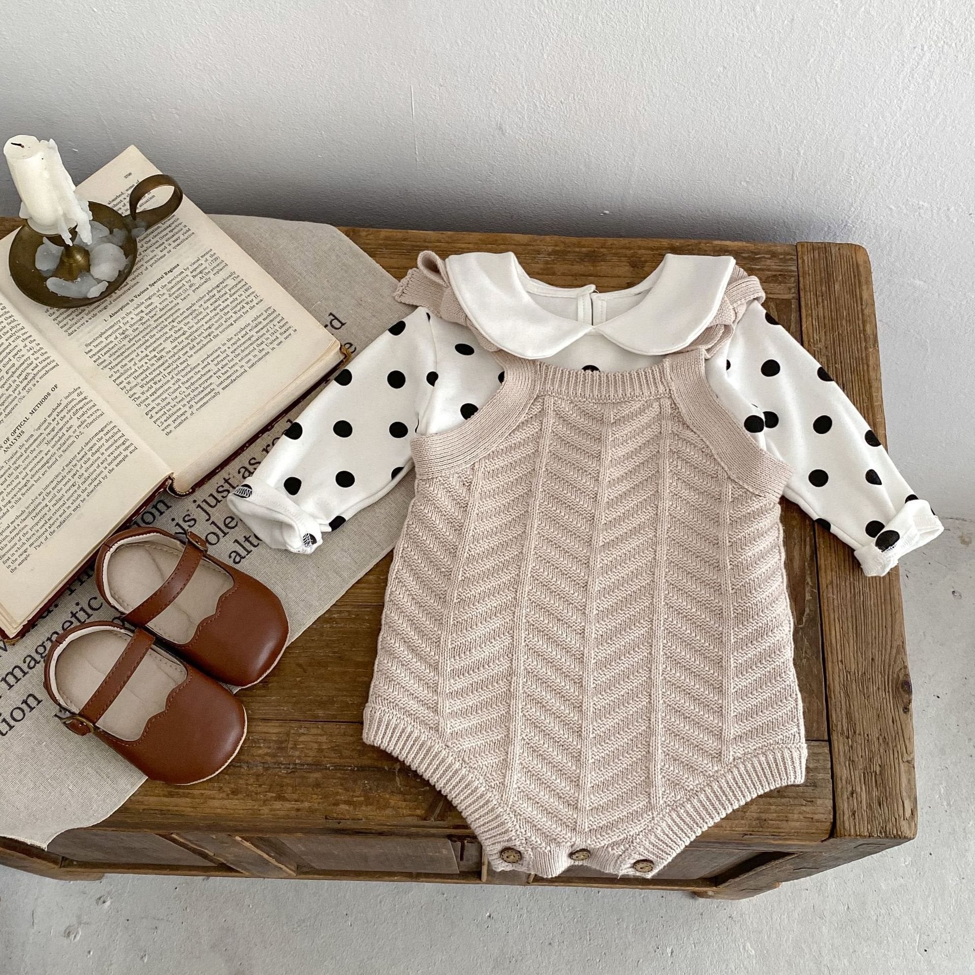 Baby Girl Sleeveless Romper