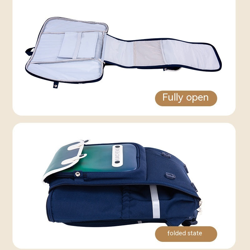 Kids' High-Capacity Oxford Backpack