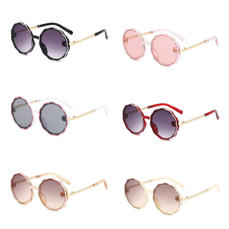 Kids' Vintage Round Sunglasses