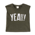 Kids' Sleeveless Letter Tee