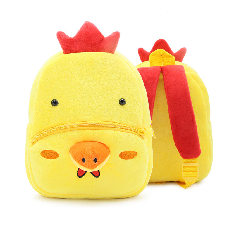 Kids' Plush Animal Backpack