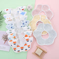 Waterproof Petal Cotton Bib