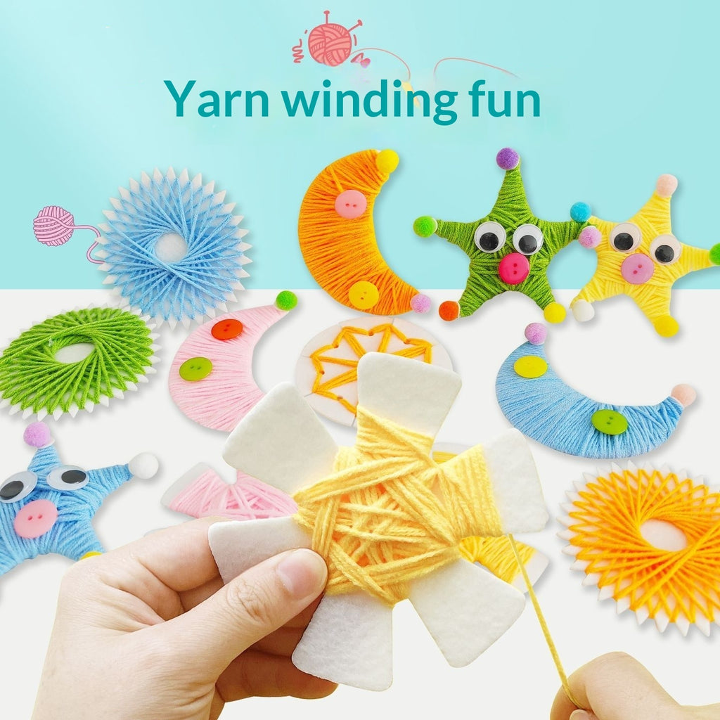 Kids' Yarn-Wrapping Craft Kit