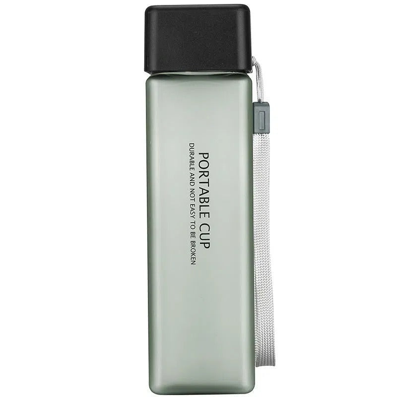 Square Leak-Proof Travel Water Bottle