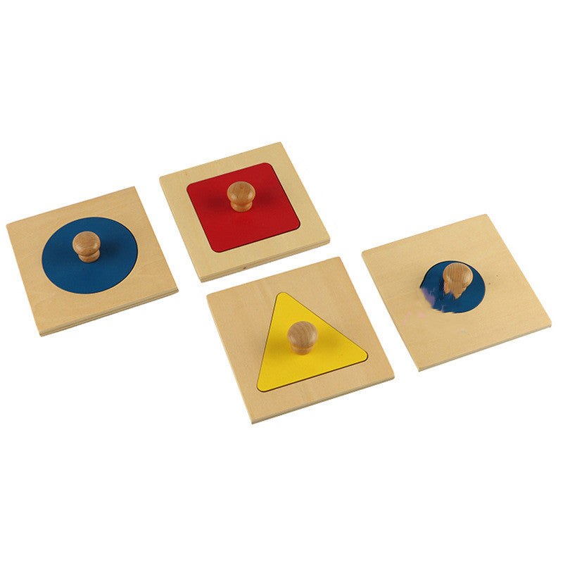 Wooden Geometric Sensory Puzzle