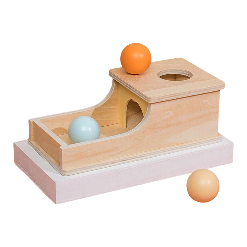 Wooden Target Box Toss Game