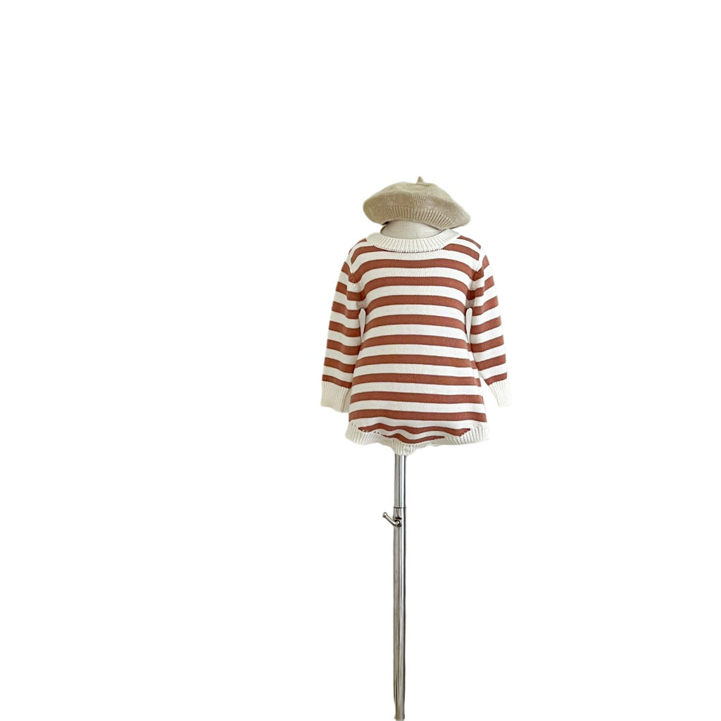 Newborn Striped Cotton Romper