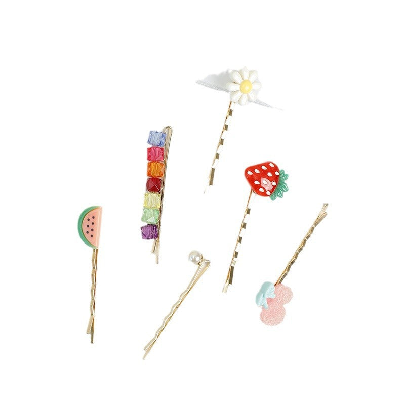 Crystal Side Hair Clips