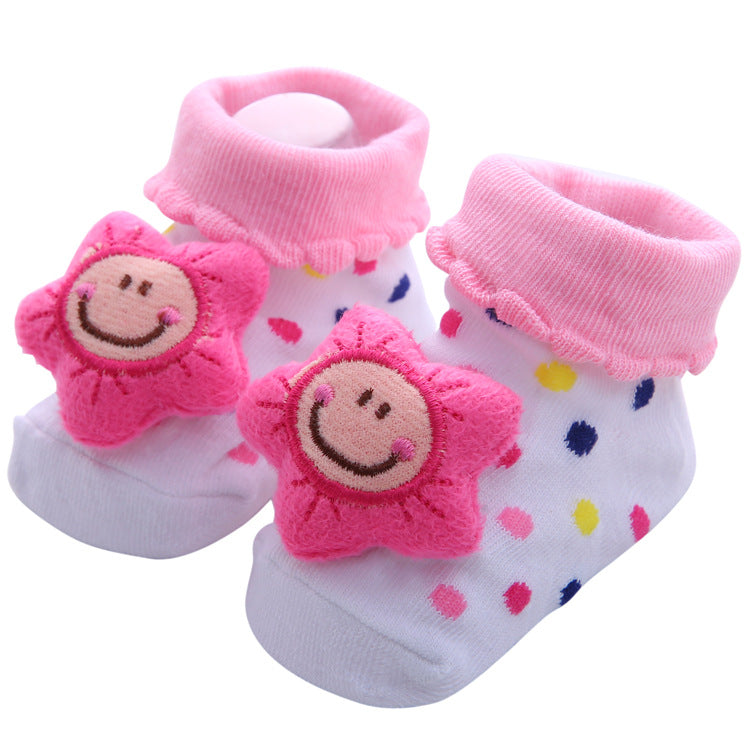 Baby 3D Cartoon Anti-Skid Socks