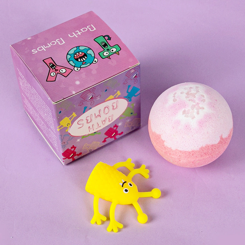 Kids' Bath Salt with Loofah