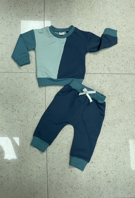 Casual Long-Sleeve Sweater & Trouser Set