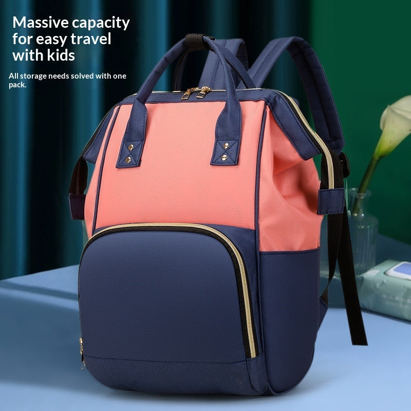 Water-Repellent Oxford Backpack