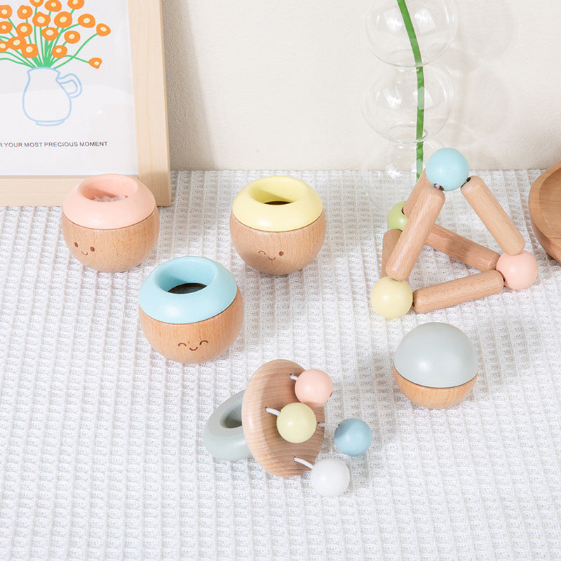 Beech Wood Sensory Tumbler Set (5-Piece)