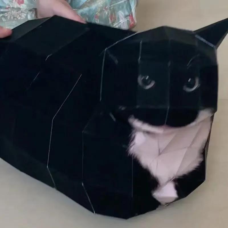 Origami Cat Paper-Folding Craft Kit