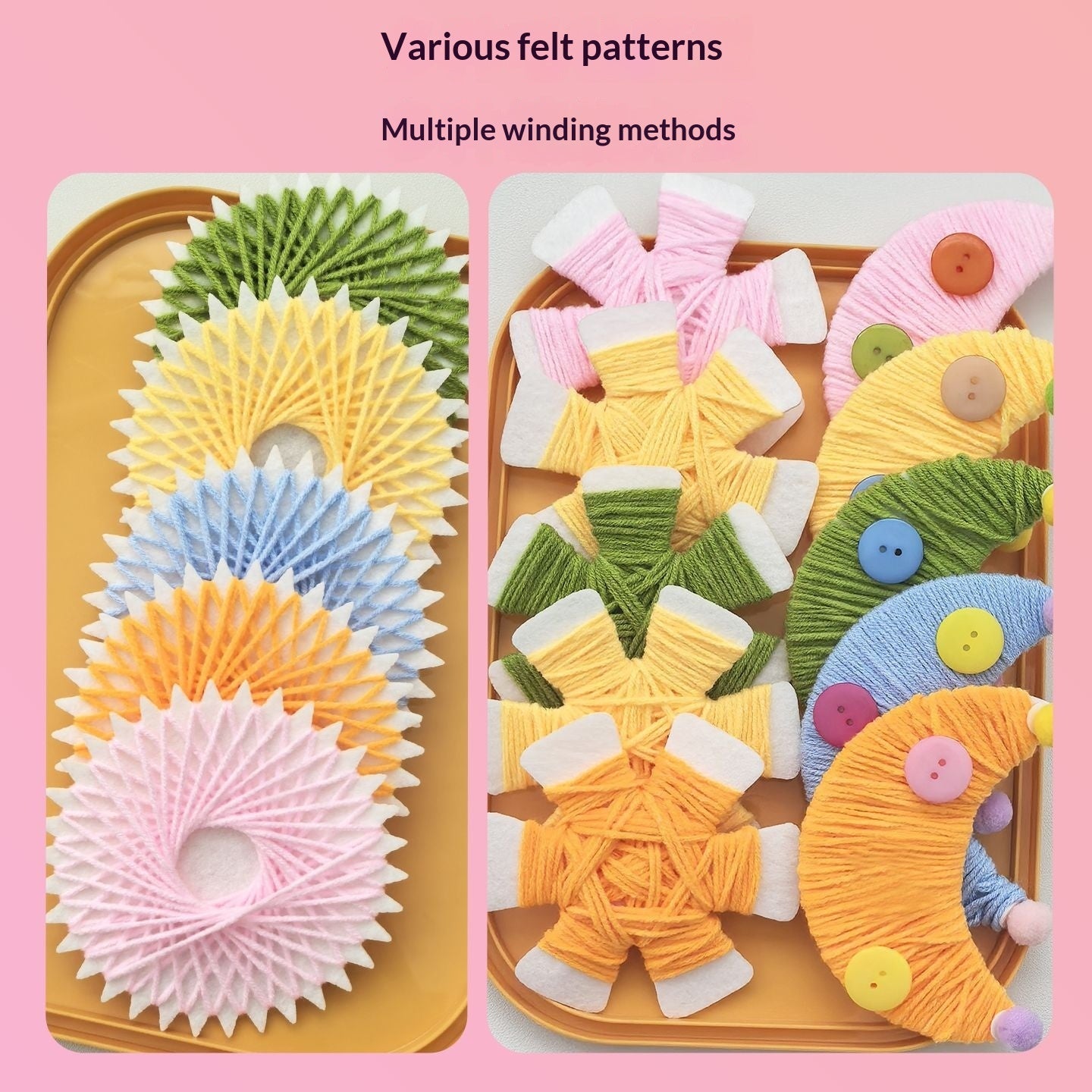 Kids' Yarn-Wrapping Craft Kit