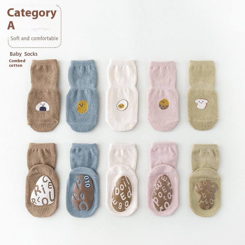 Kids' Cartoon Non-Slip Socks
