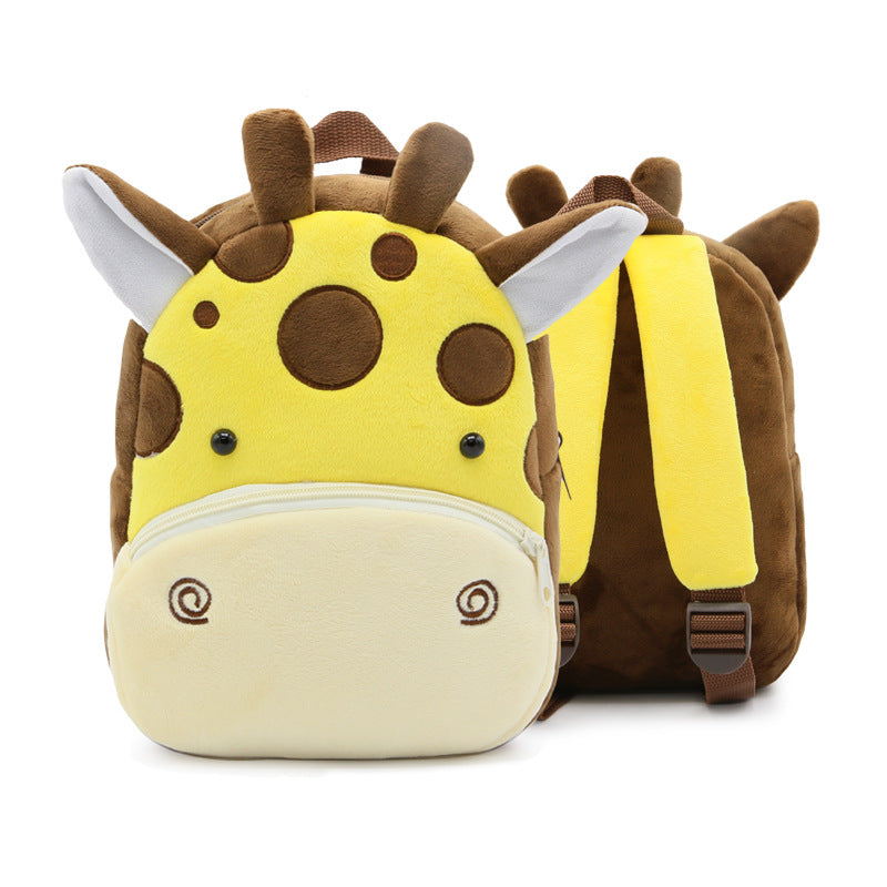 Kids' Plush Animal Backpack