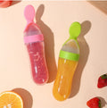 Silicone Squeeze Feeding Spoon Bottle