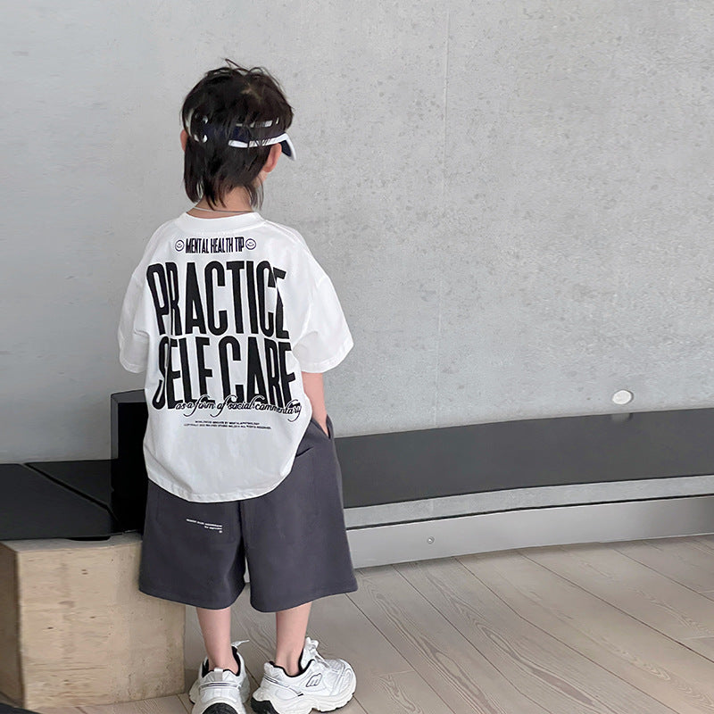 Boys' Back-Print Short-Sleeve Tee