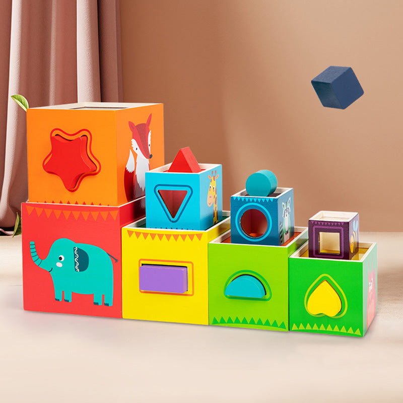 Wooden Number & Planet Stacking Set