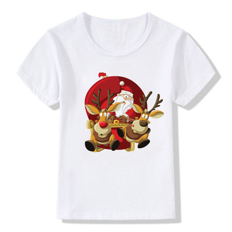 Kids' Christmas Cartoon Tee