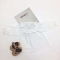 Baby Knit Top with Rabbit Pattern