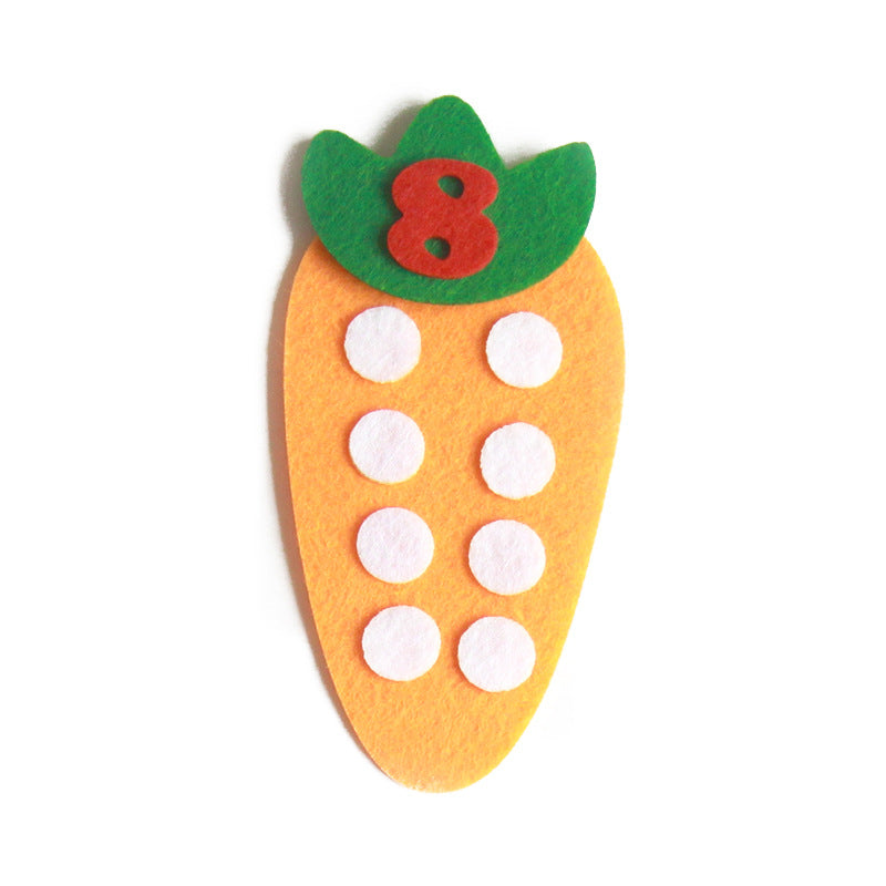 Number Carrot 1–10 Counting Toy