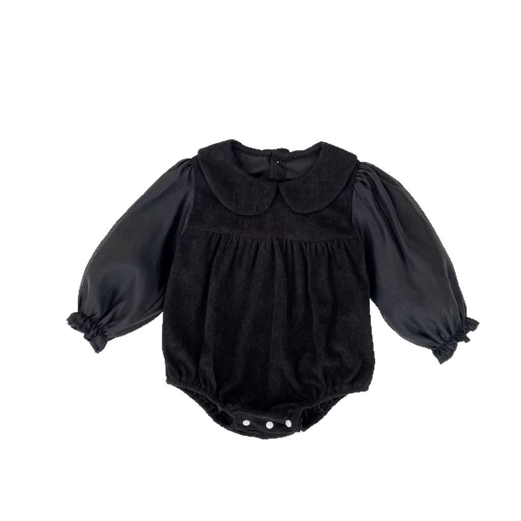 Baby Corduroy Doll-Collar Romper