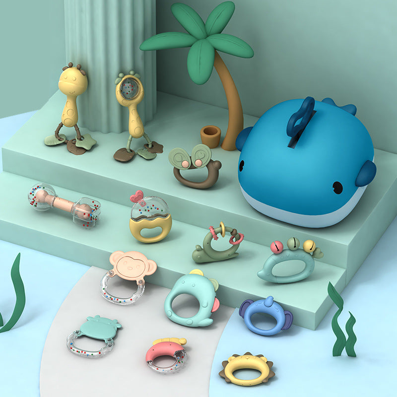 Montessori Teether & Rattle Set