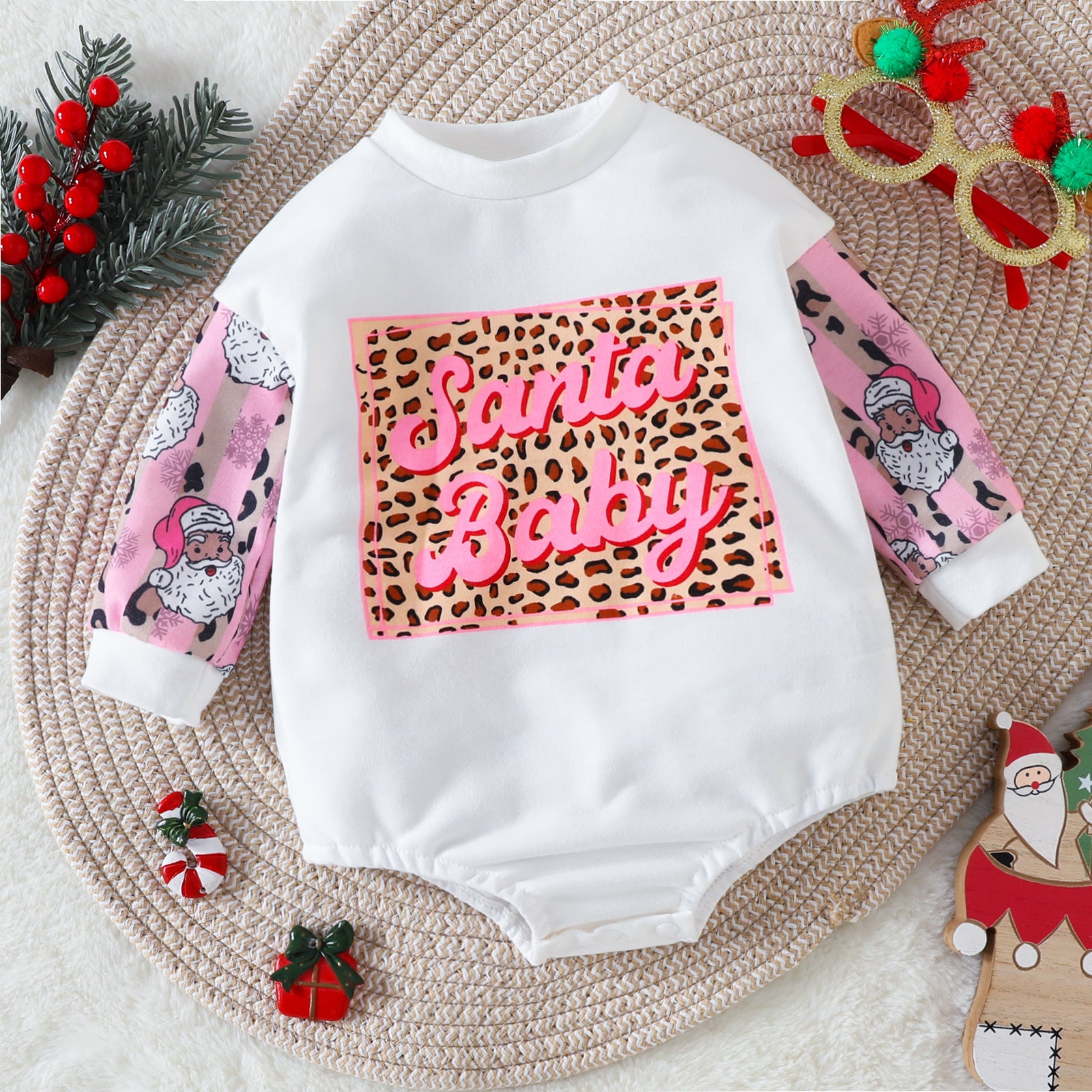 Baby Christmas Cartoon Romper
