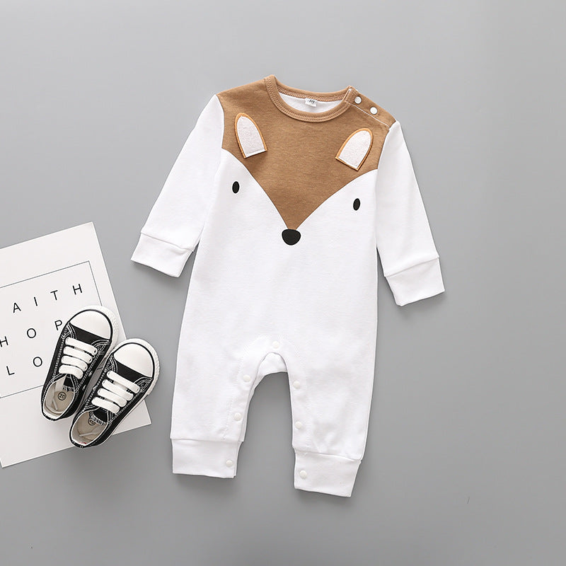 Baby Cotton Long-Sleeve Onesie