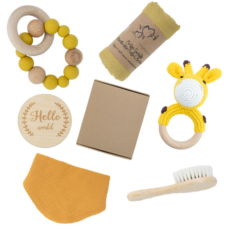 Wooden Teether Gift Box Set
