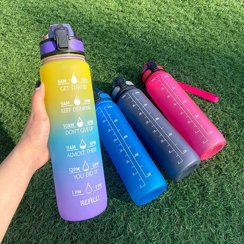 1L Tritan Motivational Water Bottle
