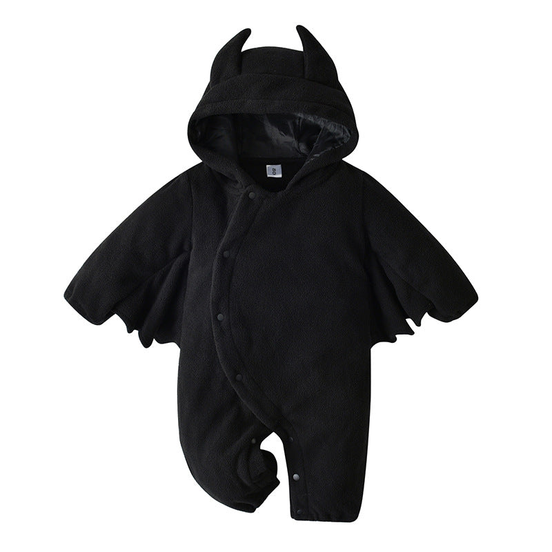 Baby Halloween Hooded Bat Onesie