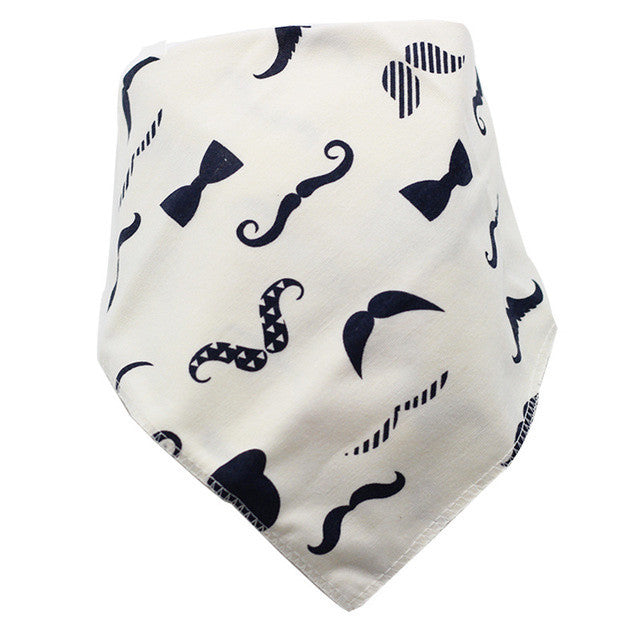 Soft Cotton Handkerchief Bib