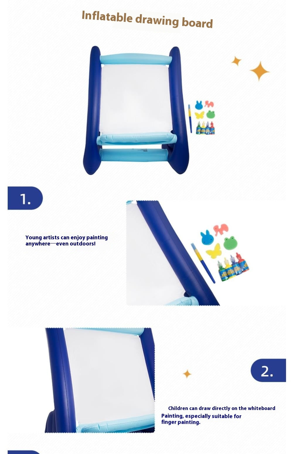 Inflatable Easel Drawing Set