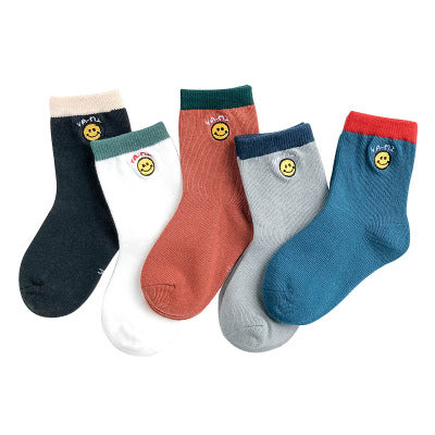 Baby Embroidered Animal Socks