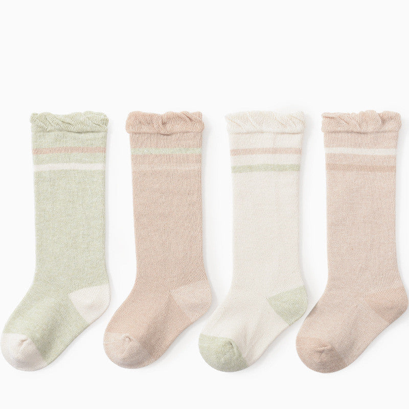Baby Over-the-Knee Cotton Socks