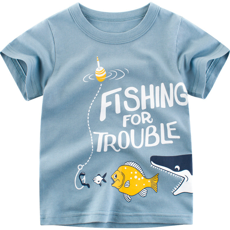 Kids' Cartoon Short-Sleeve Tee
