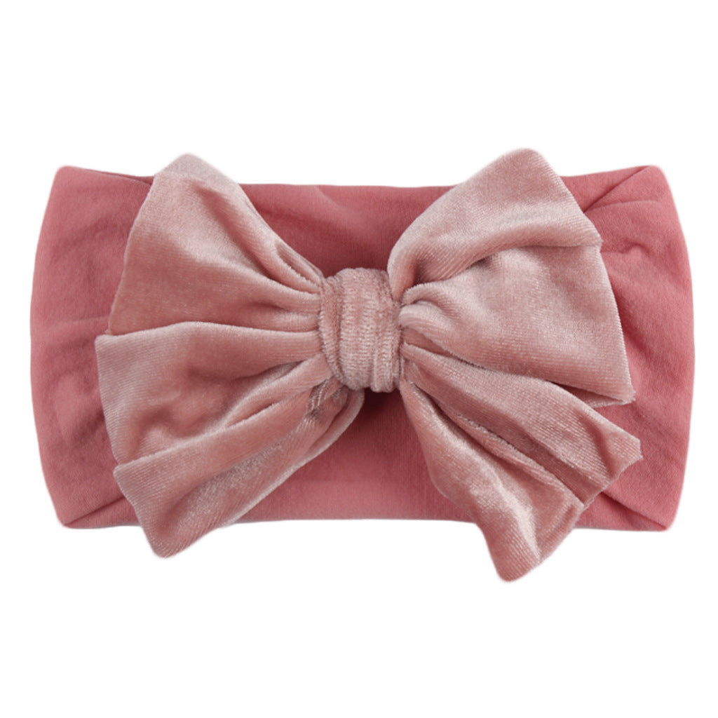 Baby Girl Knot Bow Headbands (22 Colors)