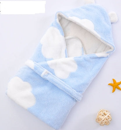 Solid-Color Velvet Swaddle Blanket