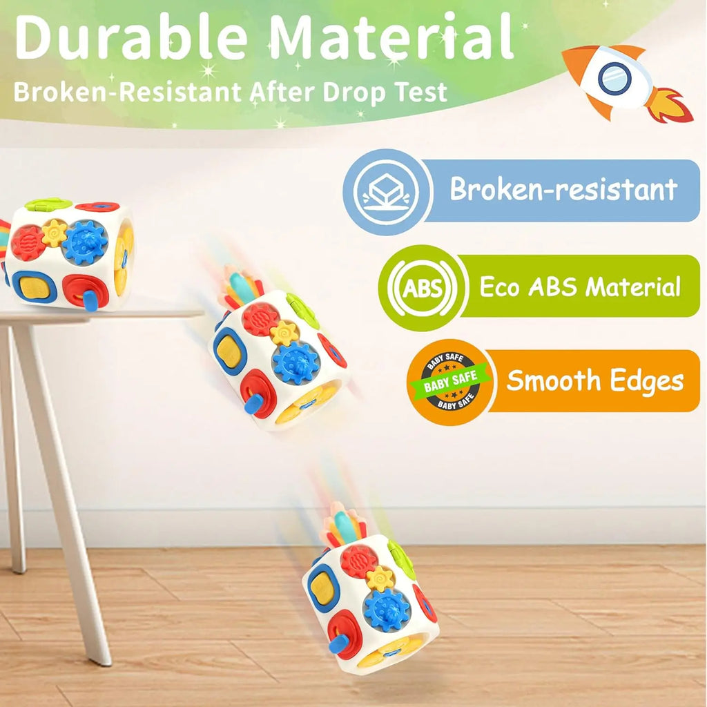 9-in-1 Busy Cube Activity Toy