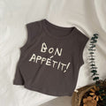 Kids' Letter-Print Sleeveless Vest